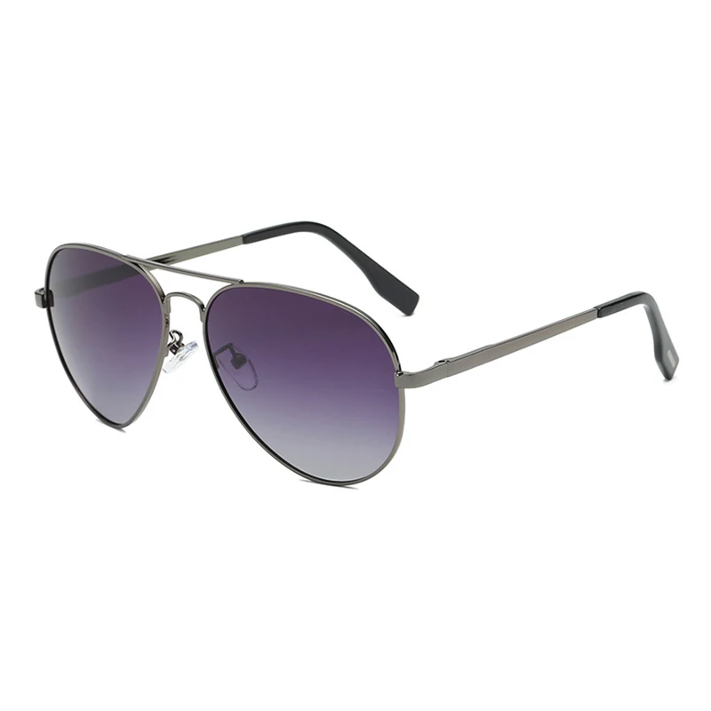 Classic Big Pilot Polarized Sunglasses Men Luxury Metal Black Aviation Sun Glasses Male Fashion Driving Vacation Shades UV400 image 3