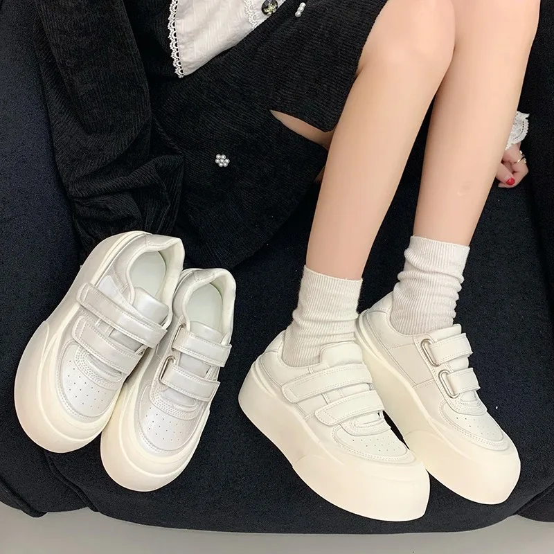 

Womens Platform Casual Shoes Fashion Height Increase Soft women shoes Comfort Outdoor Non Slip vulcanized shoes zapatillas mujer