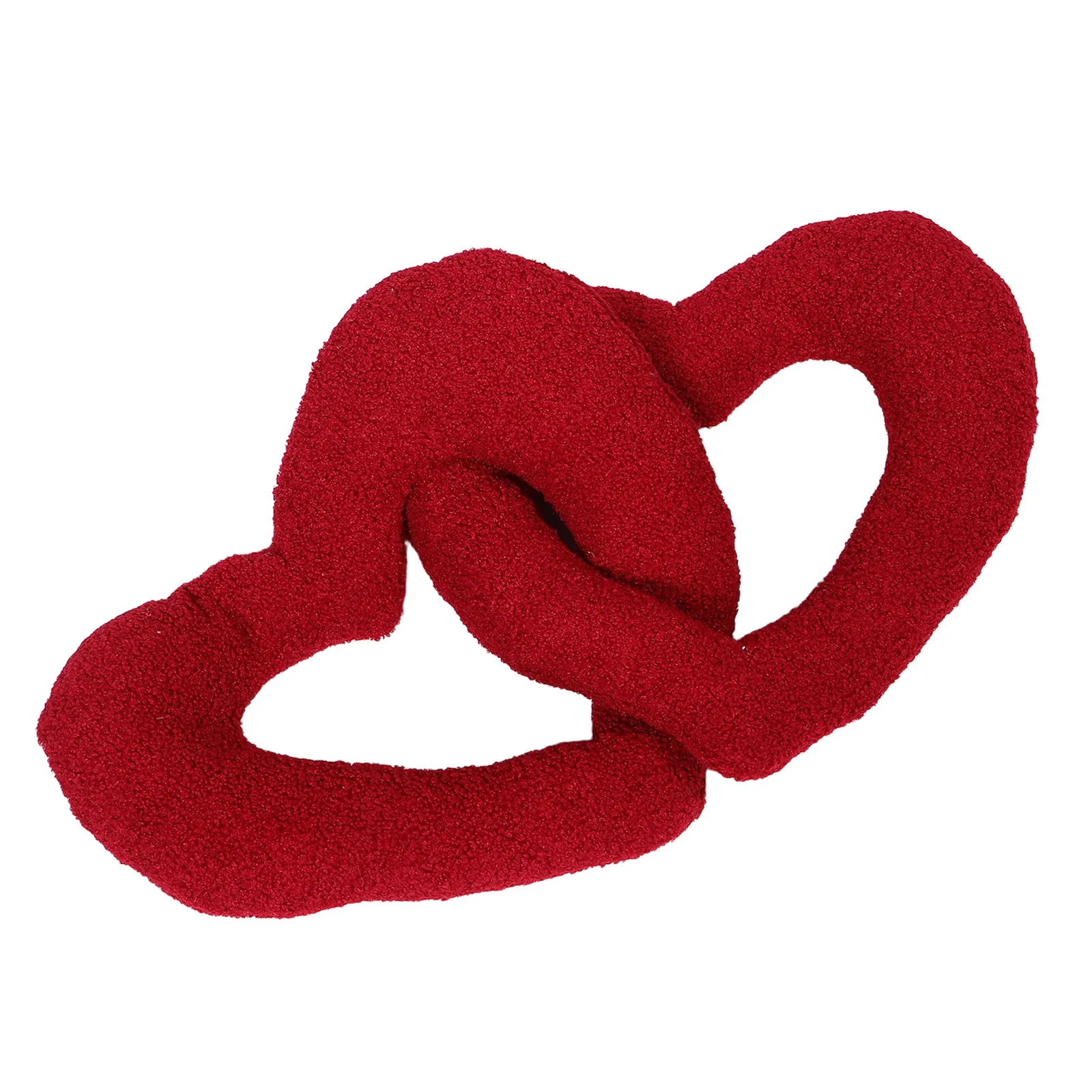 

Red Heart Pillow Decoration 1 Piece Comfortable Cushion for Living Room Sofa Bedroom Valentines Gift Decor Accessory