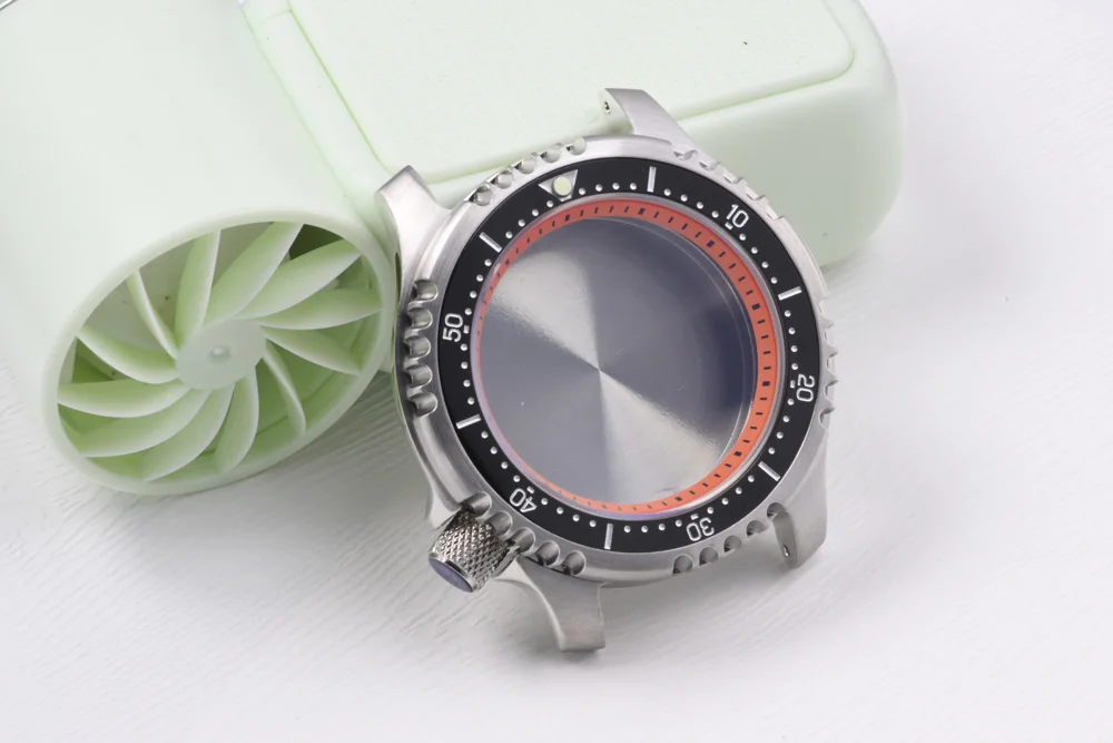Heimdallr Taucheruhrengehäuse aus 316L-Edelstahl, Saphirglas, C3-Leuchtzifferblatt, 28,5 mm, 20 ATM wasserdicht, für NH35A NH36A Uhrwerk – Detail 5