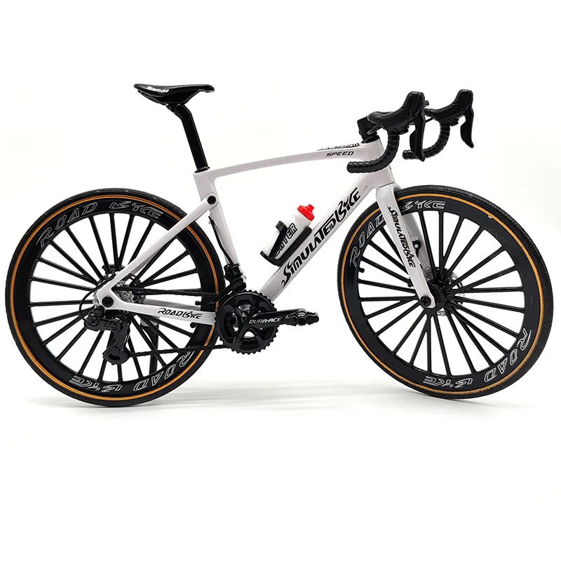 جديد 1:8 نموذج دراجة صغير مصنوع من خليط معدني دييكاست متعدد الألوان دراجات معدنية على شكل إصبع جبلي مجموعة محاكاة ألعاب هدايا #3