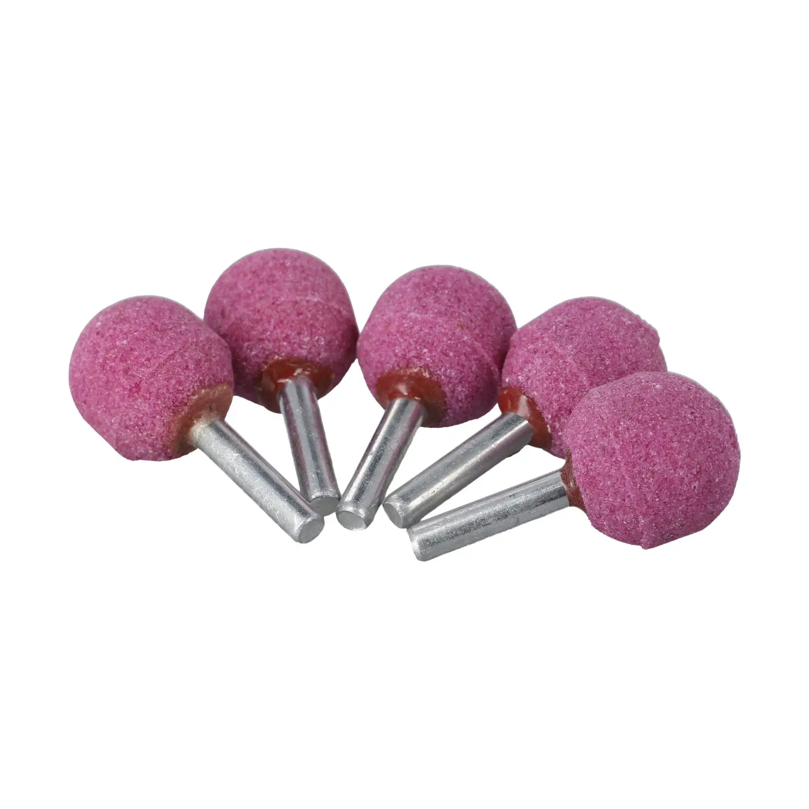 Power Tools Grinding Head 6mm Shank Ball Shape Burr Drill Bit Set Carving Ceramic Mounted Point Engraving  Power