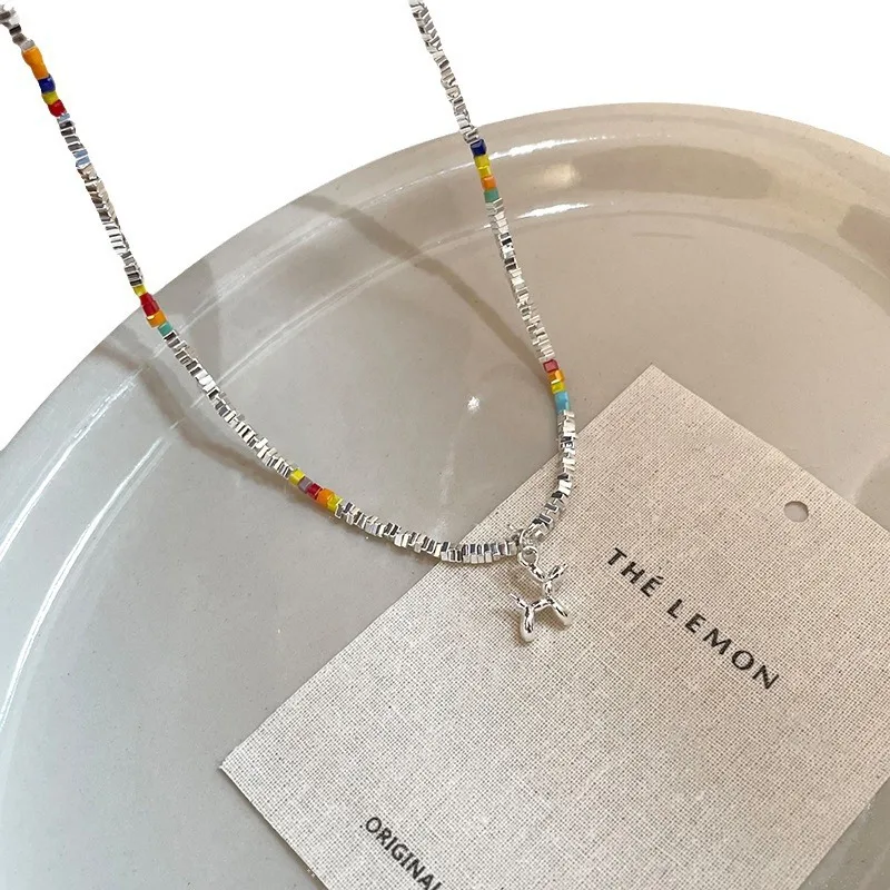 قلادة كلب بالون ملونة عصرية وملفتة للنظر للأطفال، فتح جرو ذكي