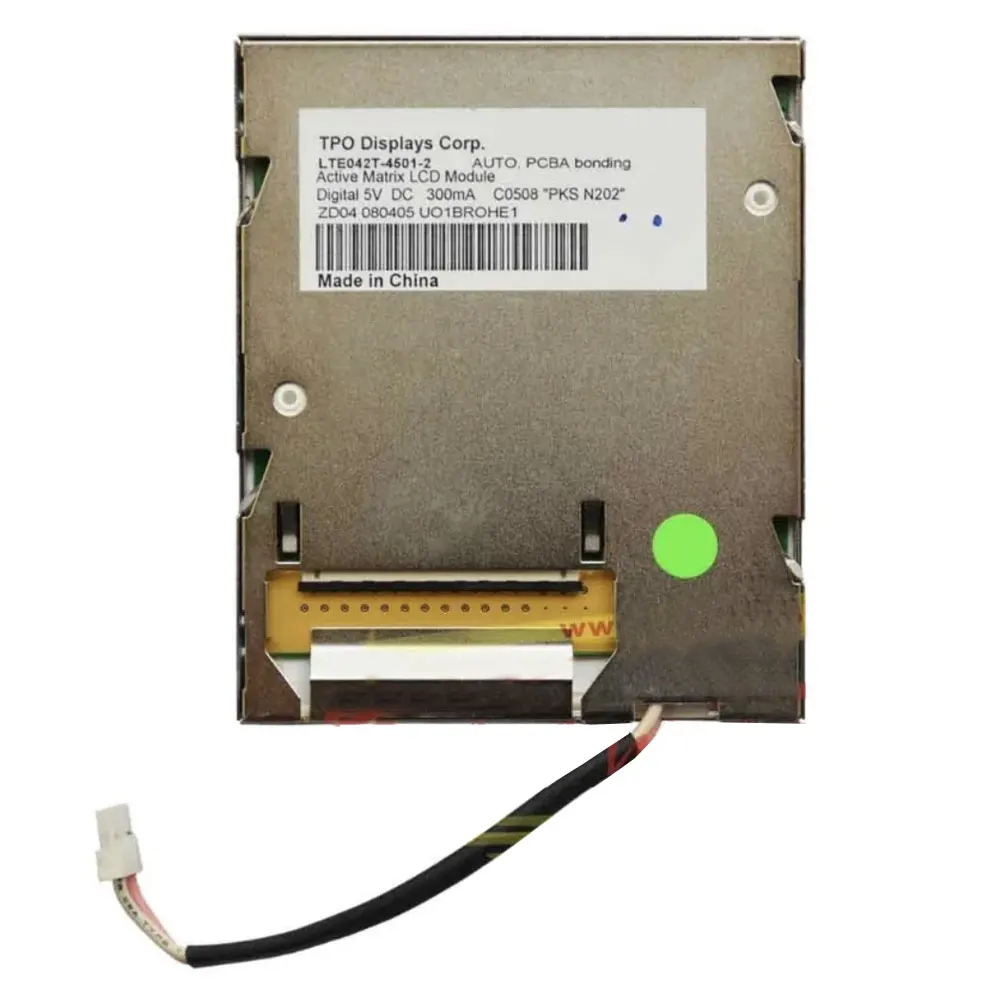 LCD Display For Audi Q7 A6 A8 Magneti Marelli instrument cluster Color display instrument Excavator LTE042T-4501-2  LTE042T-4501