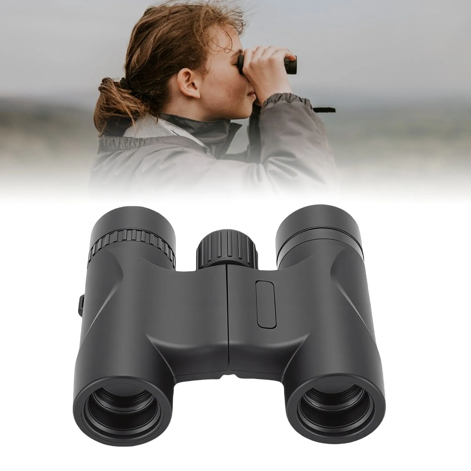 Portable Binoculars 8X Magnification High Definition BK7 Prism Foldable Pocket Telescope for Bird Watching Camping Traveling - view 4