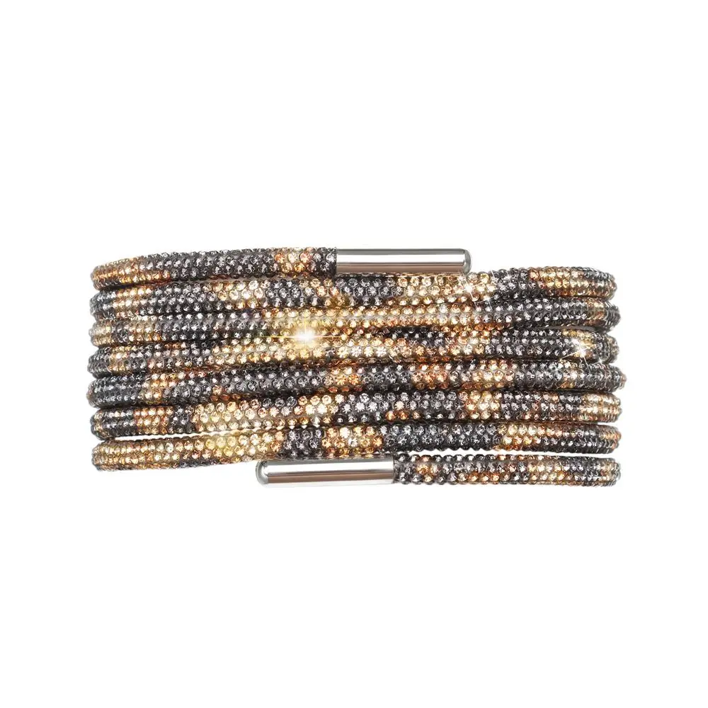 1PC Fashion Cross Braiding Strap Accessories Bright Strings Shoe Laces Sneakers Laces Rhinestone ShoeLaces