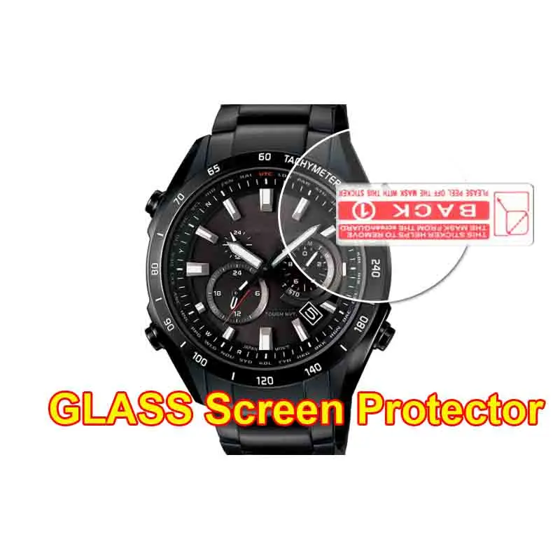 

2PCS/3PCS Glass Screen Protector For EQW-A1400DB-1AP EQW-T620YDB-1A EQW-T1010DC-1A EQW-M600DB-1A Watch,2.5D Rounded Edges 9H
