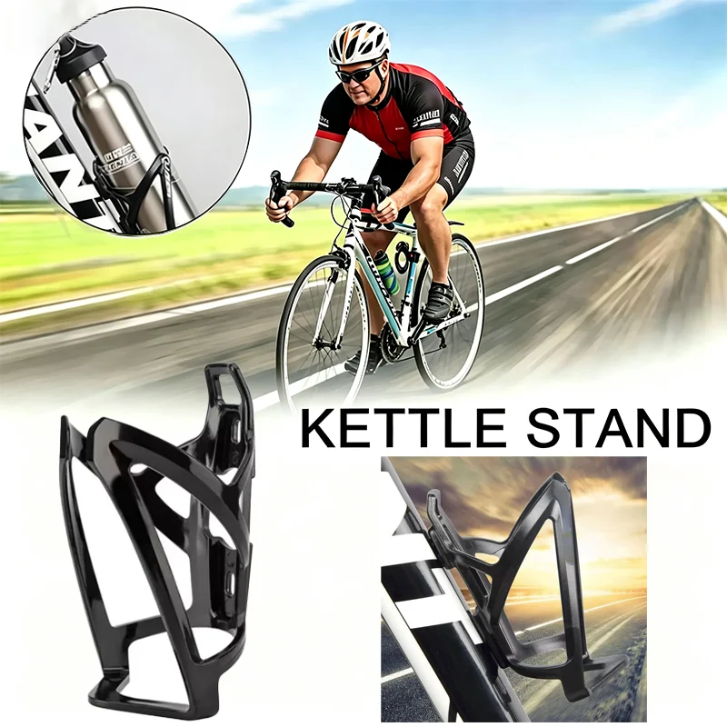 Bottle Holder For AirTag Bike Mount Universal Hole Spacing Lightweight Sturdy Bike Bottle Cage For Mountain Folding Bikes