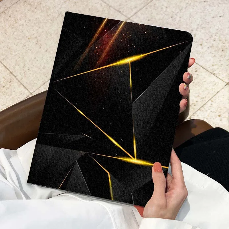

Carbon Fiber Luxury Art Pattern For Vivo Pad SE 11 5 3 2 Pro 12.3 13 12.1 11.5 Air IQOOPad Silk Pattern Tablet Case