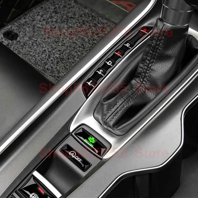 For Honda Accord 10th 2018-2021 Car Switch Frame Lift Panel Button Trim Cover Sticker Car Interior Modification Accessories