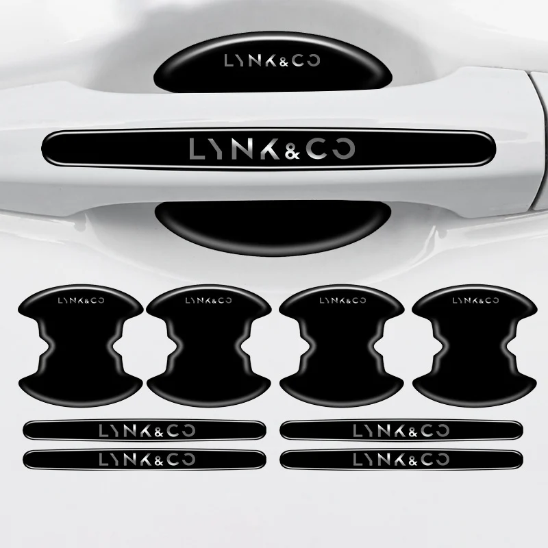 

Car Door Bowl Handle Decoration Stickers Wiper Decal For LYNK CO 01 02 03+ 05 06 09 PHEV 09 MHEV Interior Auto Accessories