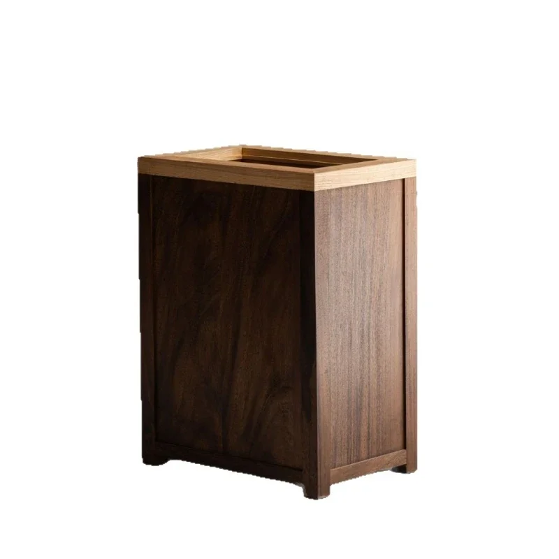 

Simple and modern single-sided door tea cabinet, ash wood, black walnut, solid wood small cabinet, locker