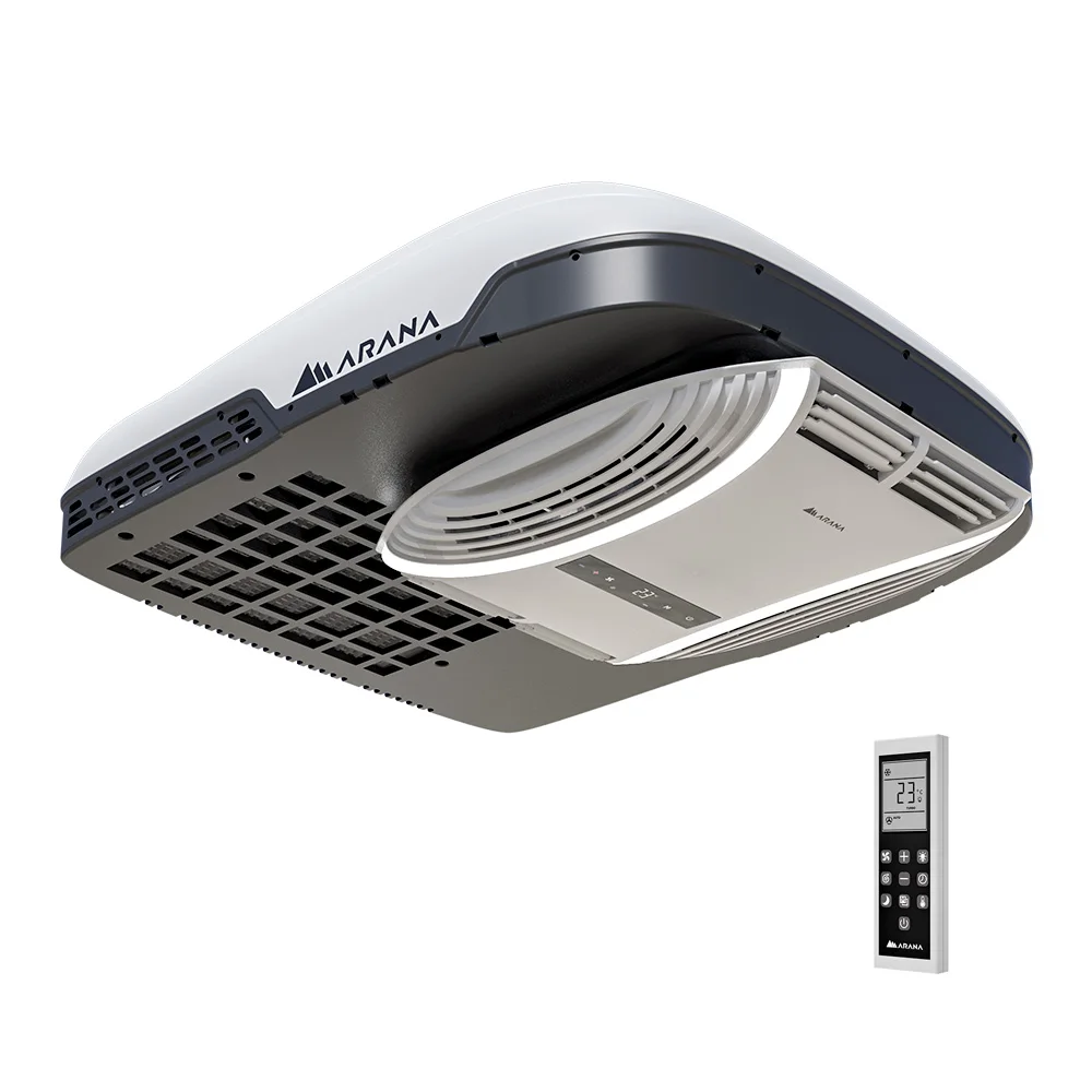 220V Roof Top Air Conditioner,KAC33 3000W Cooling 2400W Heating,for Mobile Clinic Ambulance,Compact Rooftop AC System