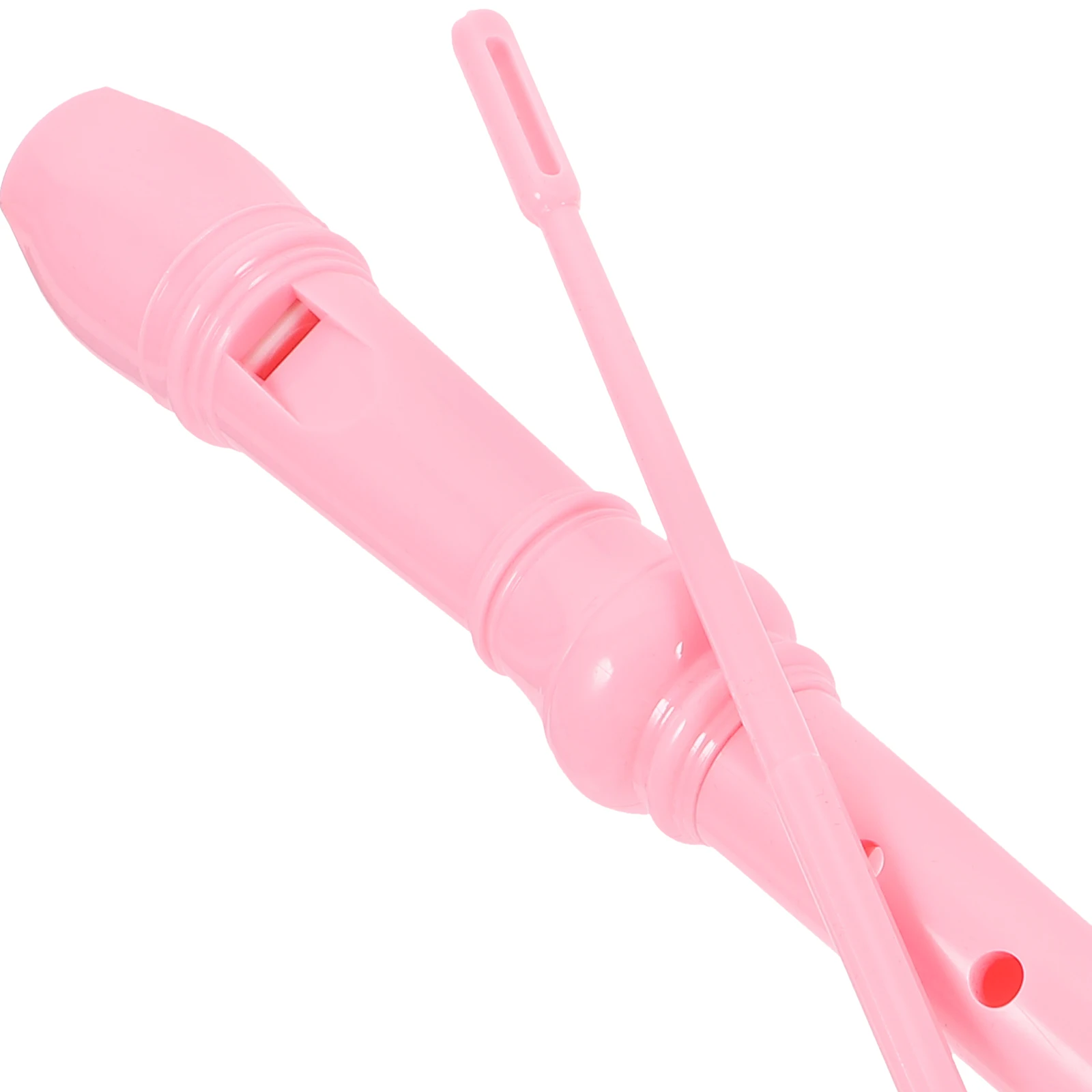 

1Set High Pitch Soprano Recorder Musical Instrument 8 Hole Flute for Beginners Teens Lightweight Easy Carry with Cleaning Rod