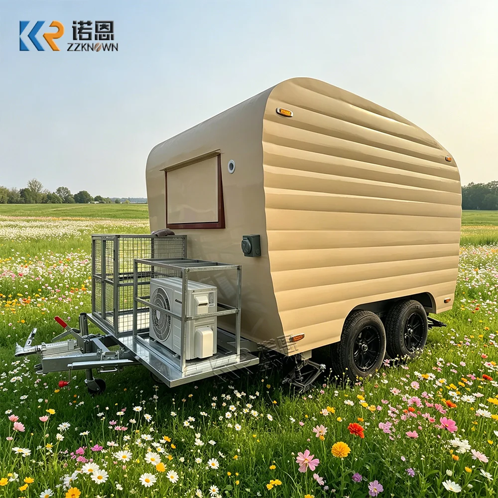 

Роскошный передвижной фудтрак для уличной торговли из нержавеющей стали с полным кухонным оборудованием