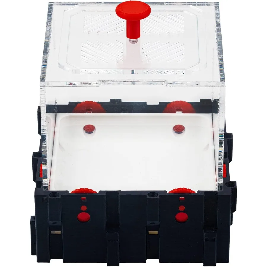 

3D модульная коробка для сбора антарла для муравьев, колонов, террариума, QuaDra, дизайн с блокирующей структурой, идеально подходит для обучения и