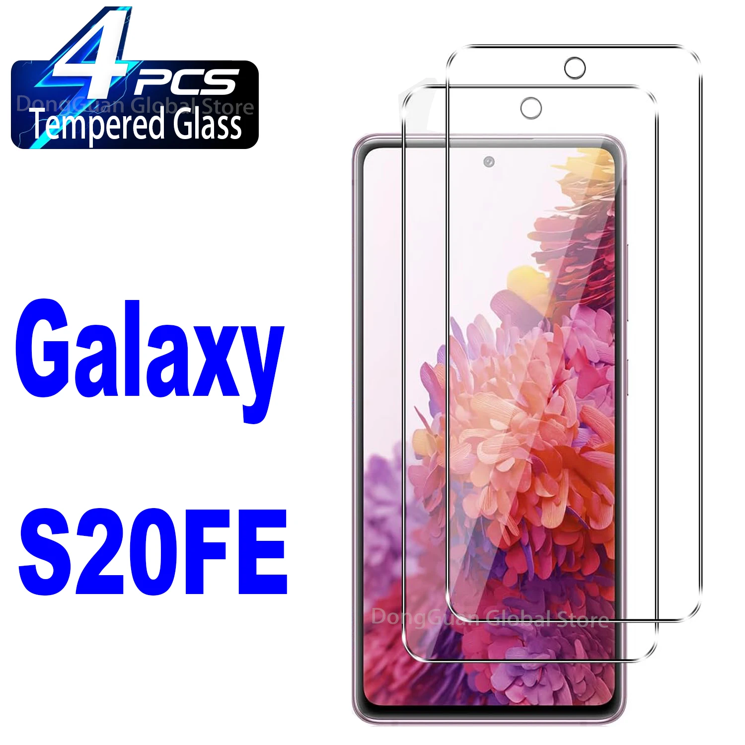 For Samsung Galaxy S20 FE Tempered Glass Screen Protector Glass Film