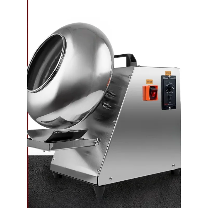 Electric Peanut Sugar Coating Machine Stainless Steel Chocolate Coating Machine Pill Film Coating