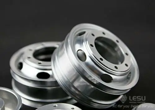 LESU Front Wheel Metal Hub for 1/14 RC Dumper Tractor DIY Truck Model Tamiyaya Toy Part Accessory TH02492