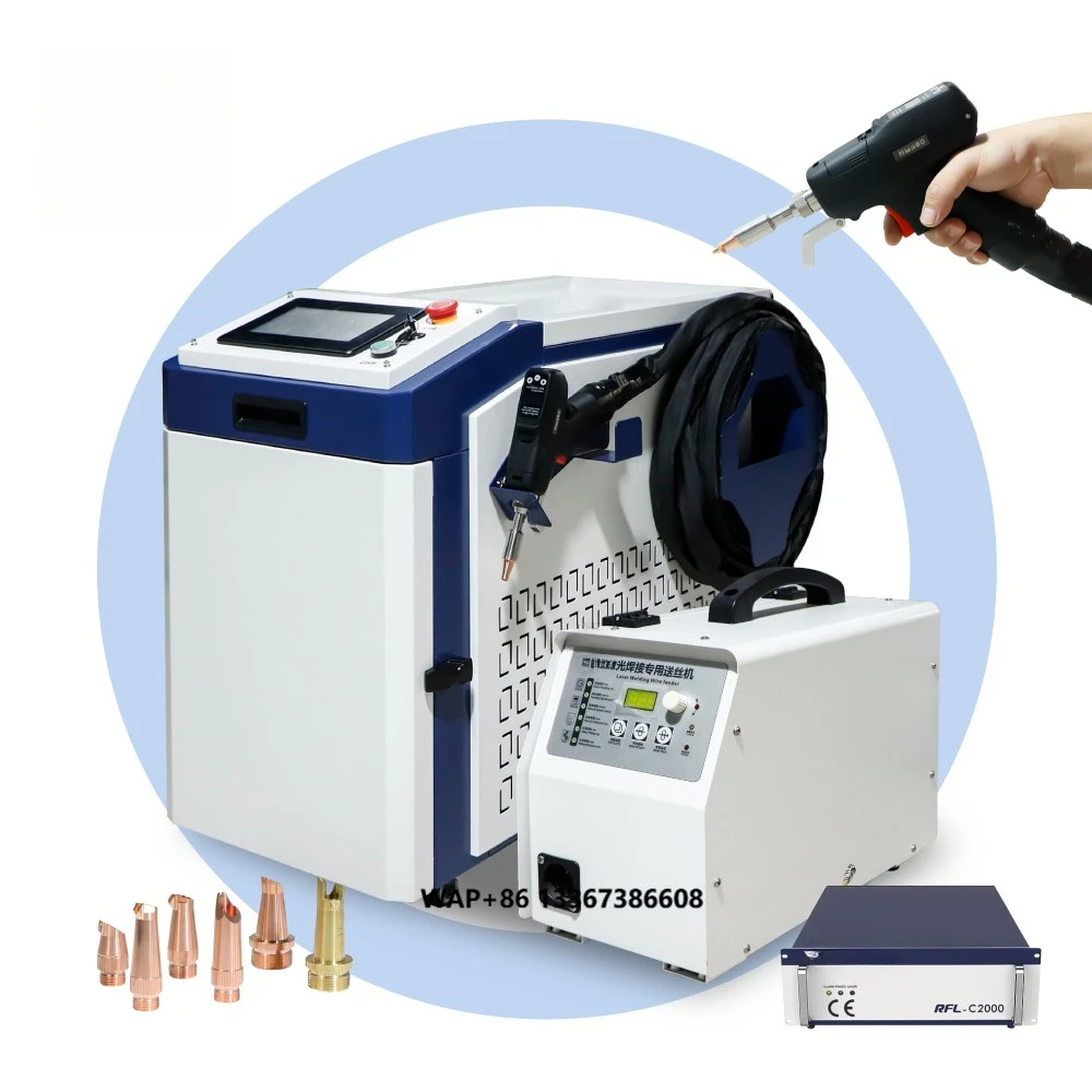 

Kindlelaser BWT 4 in 1 Handheld Welder with Wire Feeder MAX RAYROOLS Handheld Welding Machine with Cleaner & Cutter