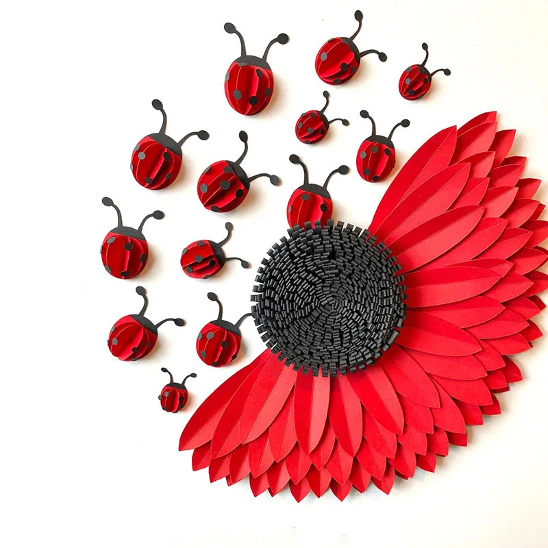 

Ladybuy Set Metal Cutting Dies Scrapbooking Stencil DIY Decorative Embossing Craft Die Cuts Card Making New Dies For 2023
