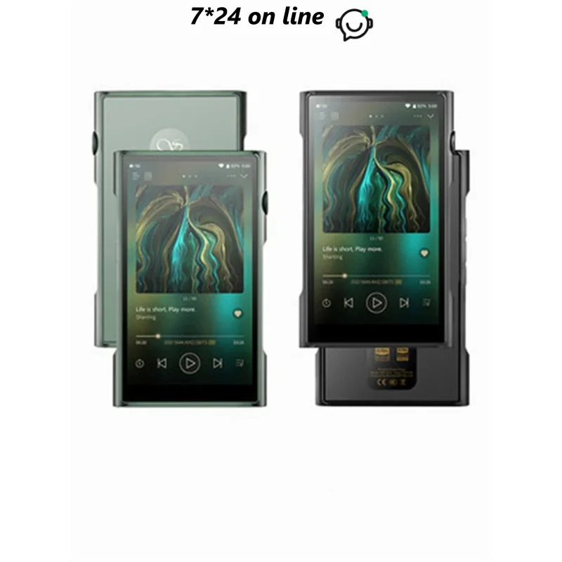 

SHANLING M6 Ultra HIFI MQA Portable Streaming Music Player AMP with 4 AK4493SEQ Chips Bluetooth 5.0 3.5/4.4m