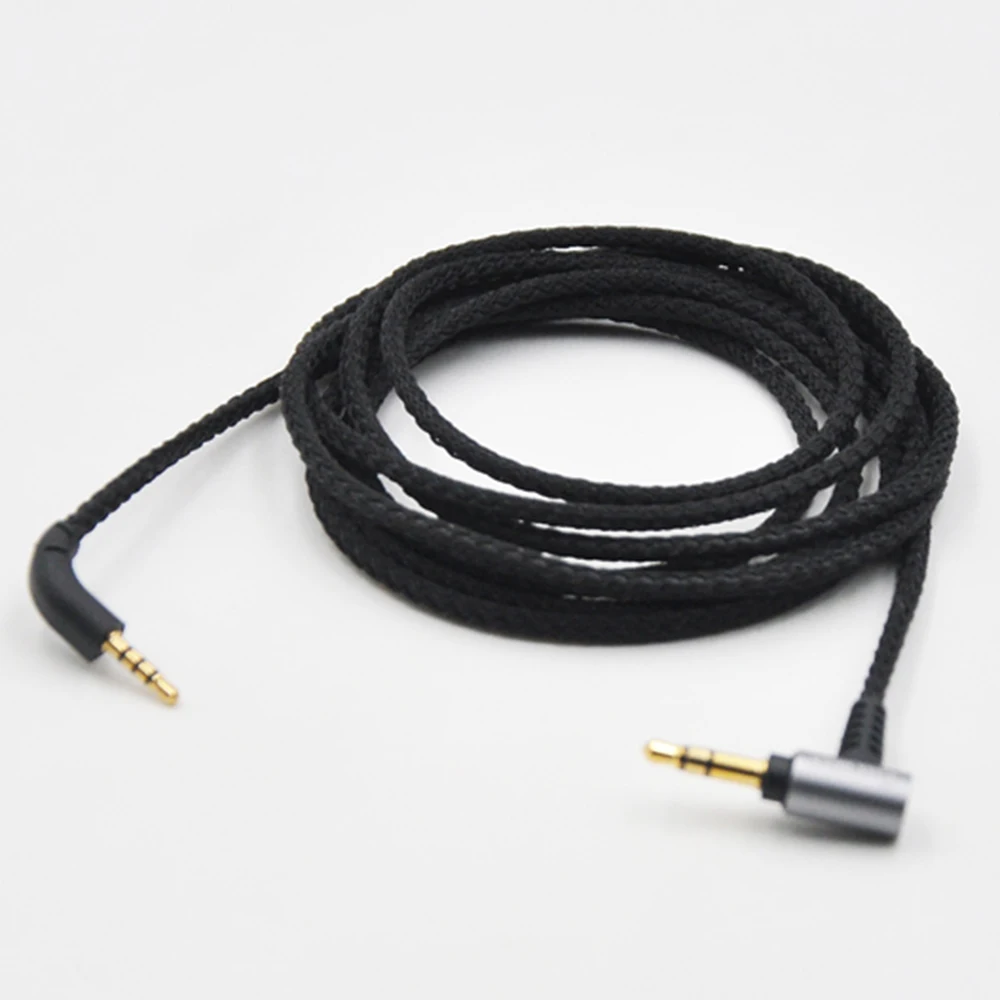 Earmax OFC Replacement Aux 3.5mm Nylon Braided Cable Extension Cord Wire For Bowers & Wilkins B&W P9 P7 Headphones Headsets