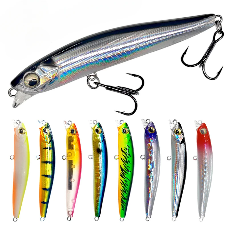 

Minnow Fishing Lure Trout Jerkbait 9.5g 14g 17g Floating Spinning Carkbait Artificial Wobbler Hard Bait Carp Bait Lure Kit