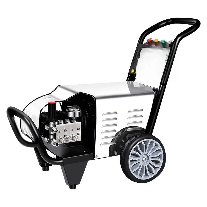 

High pressure cleaner, commercial kitchen breeding, heavy oil stain disinfection, anti-corrosion, acid and alkali resistance, h
