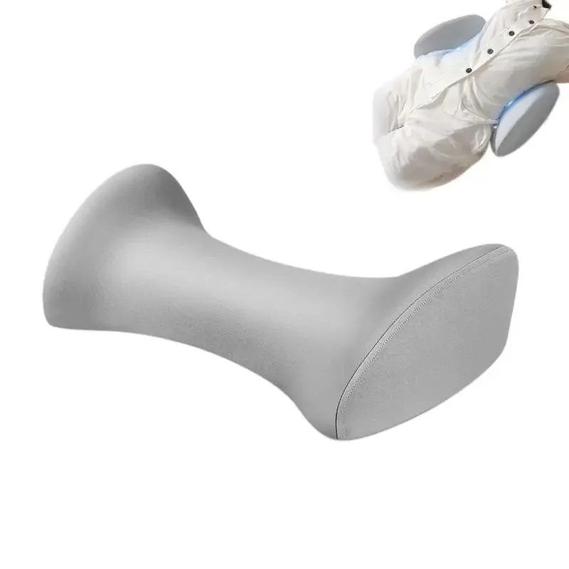 

Lumbar Support Pillow Sleeping Washable Bolster Pillow Ergonomic Waist Pillow Office Chair Woman Couch Car Pregnant