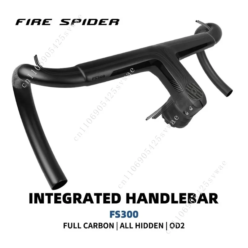 High Quality Carbon Road Bike Handlebar Hidden Line Bicycle Drop Handlebar 360/380/400/420/440mm Integrated Handle Bar