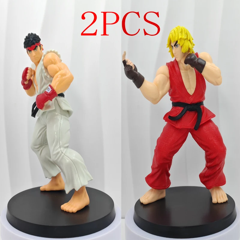 Anime Street Fighter Kampfspiel Actionfigur Ken Masters Hoshi Ryu PVC Kawaii Spielzeug Puppen Raumdekoration Geburtstagsgeschenk für Jungen!