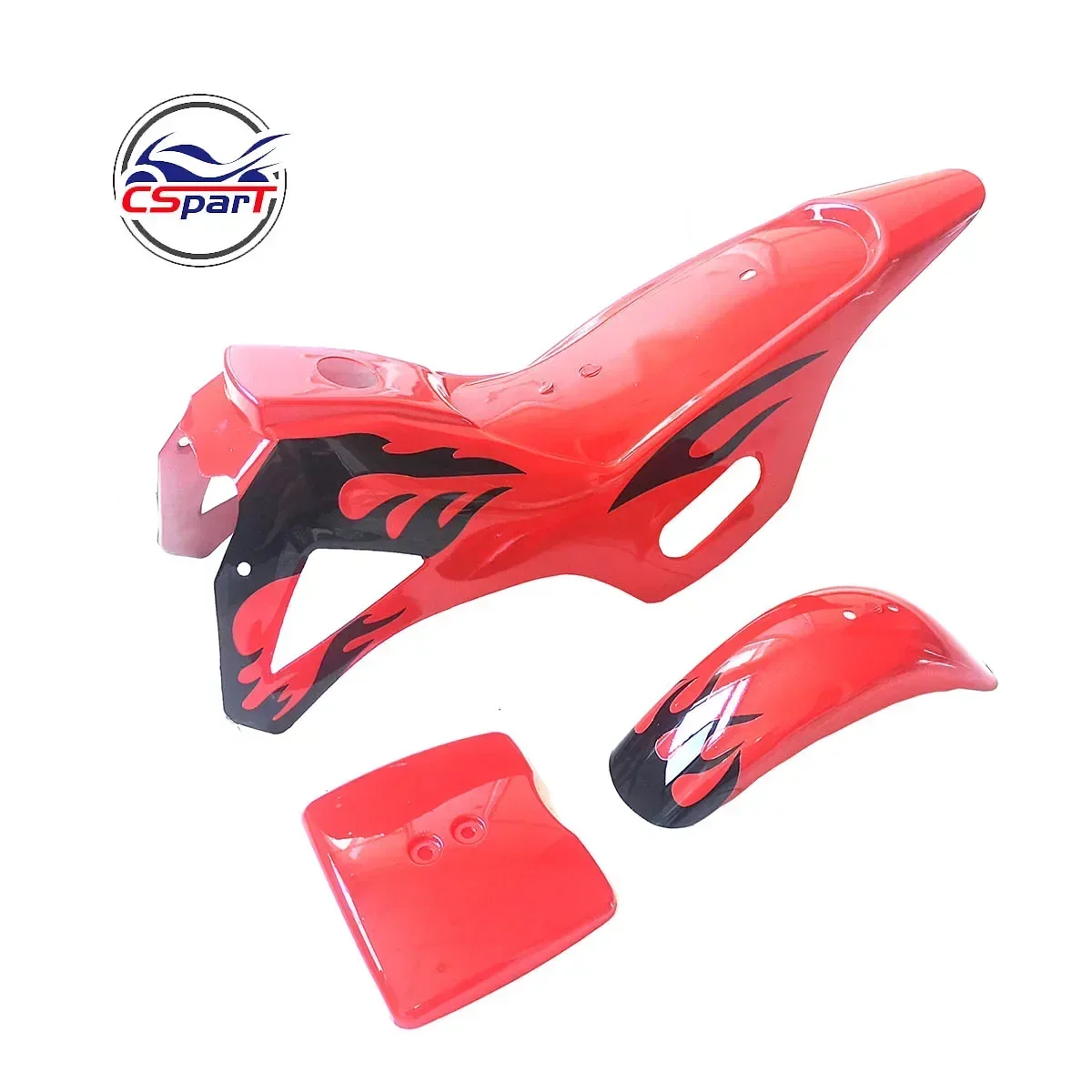 Plastic Fairing Kit Fender Plate Guard Cover for Mini Moto Dirt Pit  Bike 47cc 49cc