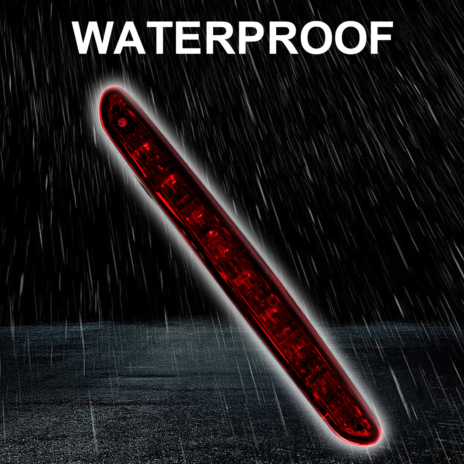 Car Brake Light Rear LED Third Brake Light Waterproof Stop Lamp Replacement for Fiat Grande Punto/ Punto Evo/ Punto