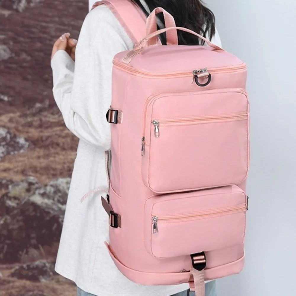 

Waterproof Outdoor Travel Backpack Large Capacity Multi Functional Shoulder Backpack Breathable Duffle Backpack Yoga Practice