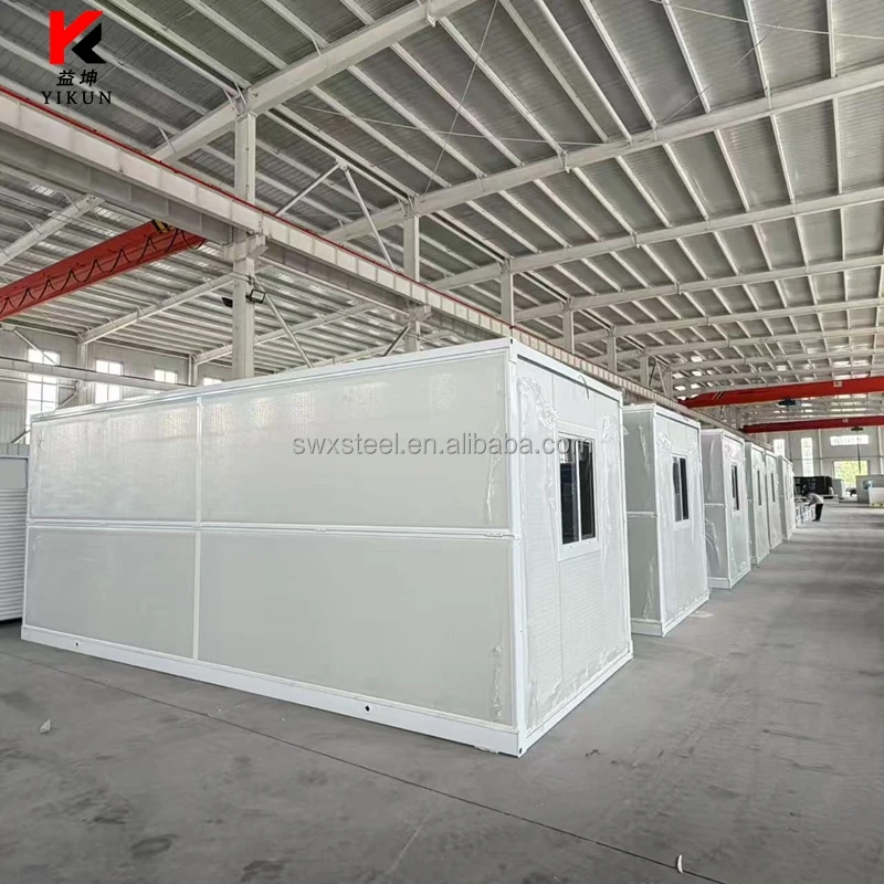 High-end Folding Container House Easy Transport Customized Design High-intensity Stress Resistance Container House