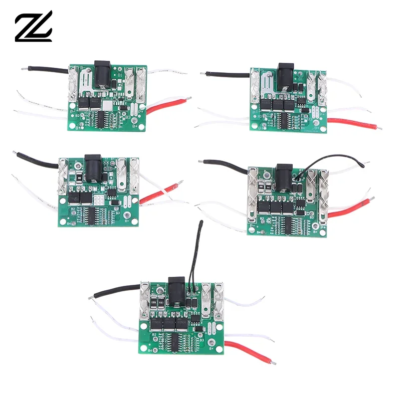 1Pc PCB Circuit Board For Li-ion Battery Charging Protection Plate Power Supply 5S 21V BMS 2MOS 3MOS Tool Protection Board