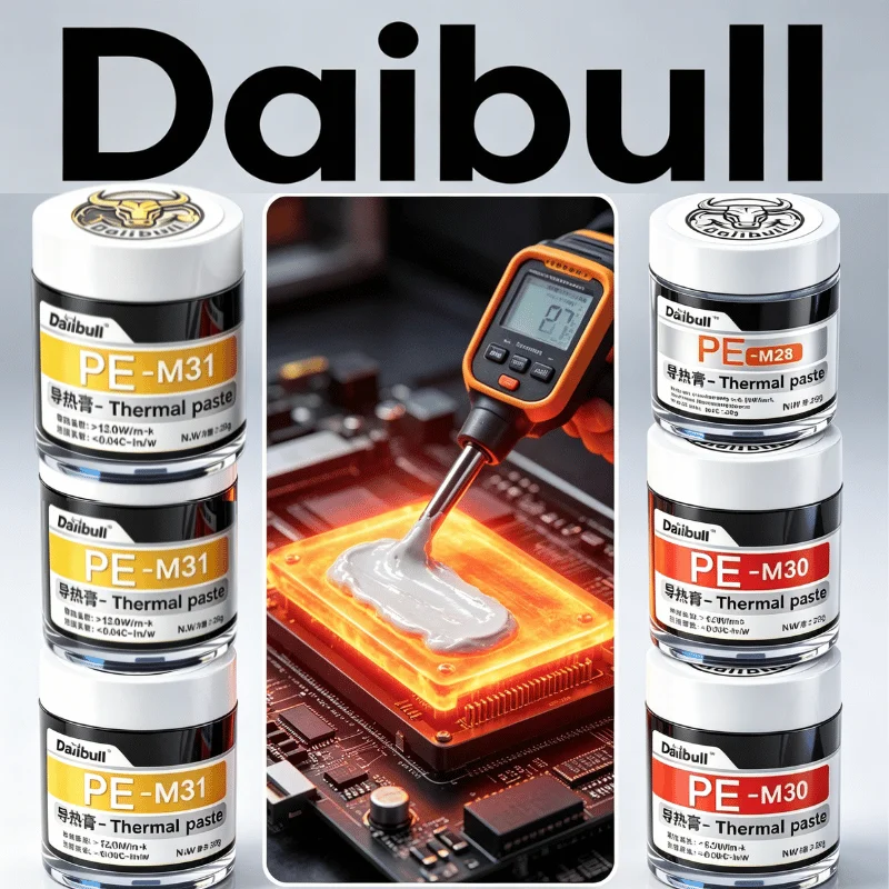PE-28G CPU Cooling Grease DAIBULL Large Capacity Thermal Paste for GPU PS5 PC Heatsink Compound