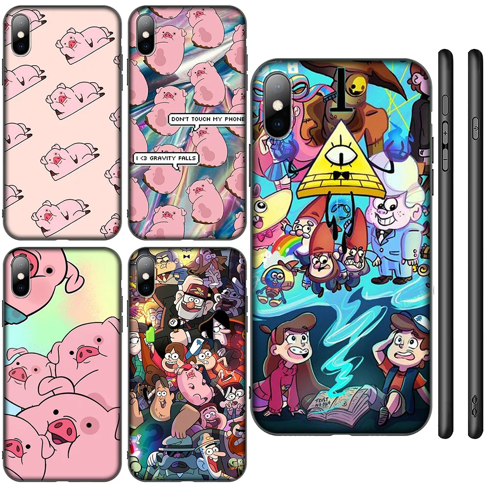 Pig Gravity Falls Phone Case for Realme C20A C20 C21 C21Y C25 C25S C25Y C30 C31 C33 C11 C12 C15 Narzo 20 50i X2 XT Pro