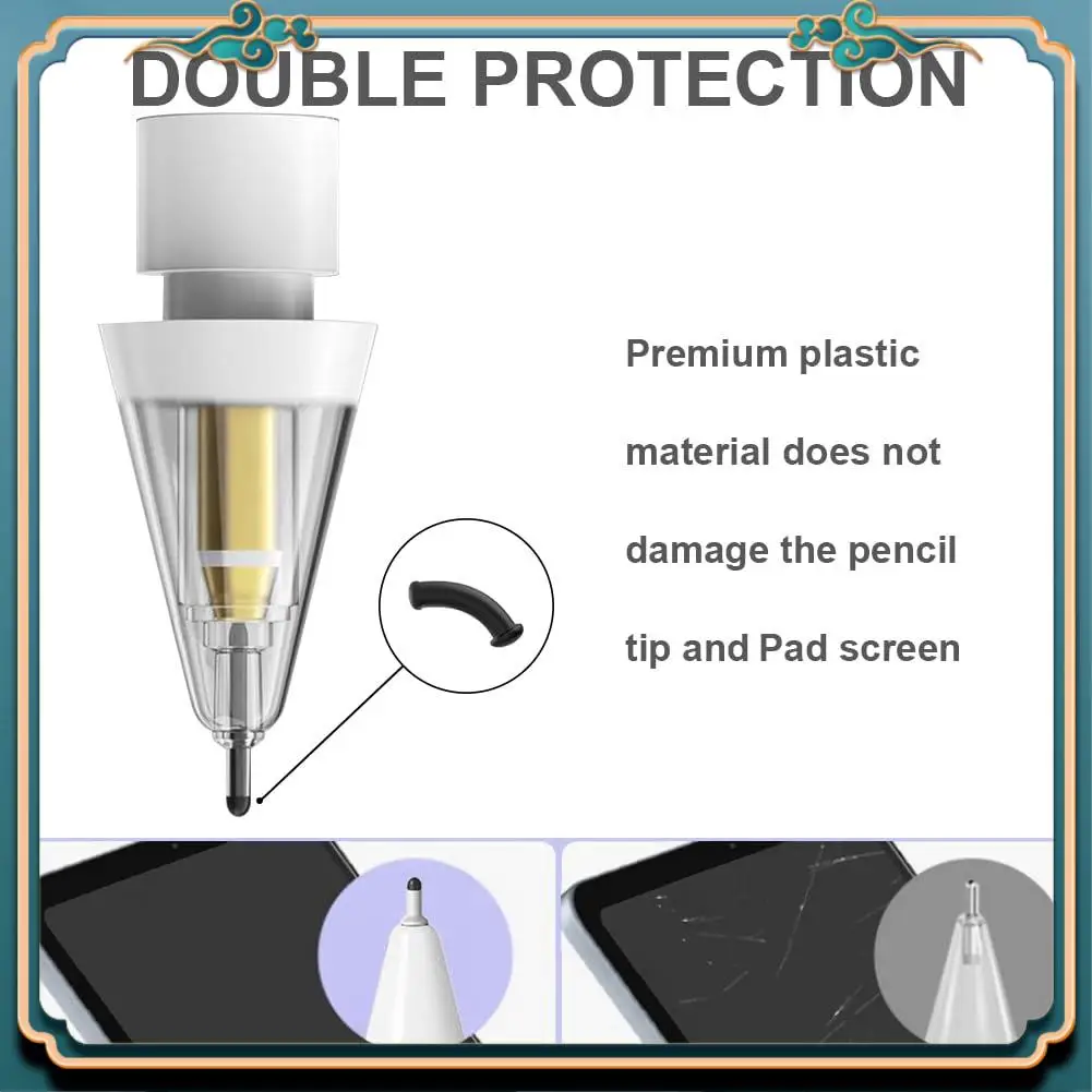 (ใหม่)-สําหรับปลายดินสออัพเกรดปลายปลอดภัยและป้องกันรอยขีดข่วนการควบคุมที่แม่นยําปลายเปลี่ยนที่มีความไวสูง