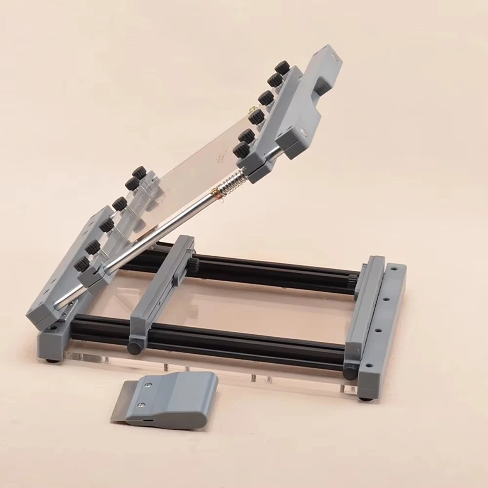 250x250MM Manual PCB Stencil Printer Desktop SMT Screen Printing Machine Precision Alignment for Solder Paste