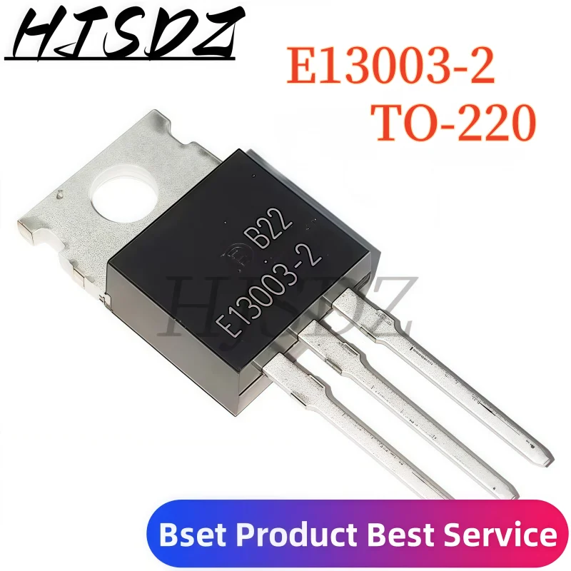 【20-50-100PCS/LOT】High Voltage NPN Switching Transistor E13003-2 MJE13003 TO-220 Power Triode