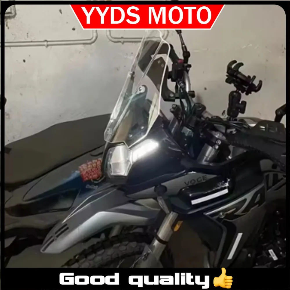 【Good quality】Fit Rally300 Accessories Windshield Sports Windscreen Wind Deflector for Loncin Rally 300 / Voge 300Gy