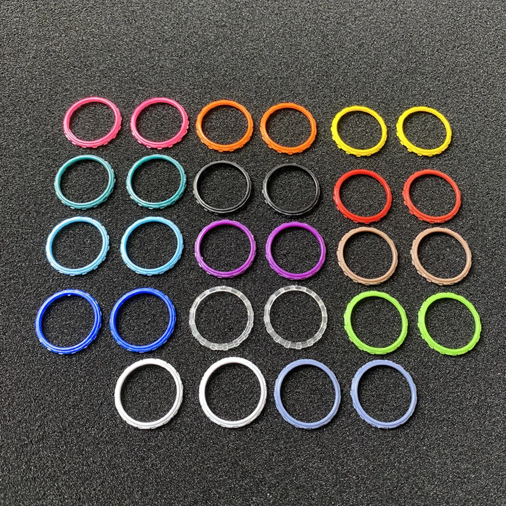 1 par = 2 peças para controlador ps5, anéis de polegar com detalhes analógicos para acessórios de substituição ps5