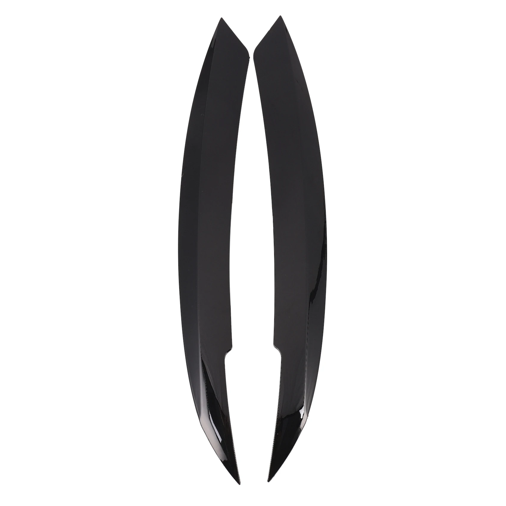Super Sale Car Headlights Eyebrow Eyelids Sticker for Volkswagen Jetta MK6 Car Black
