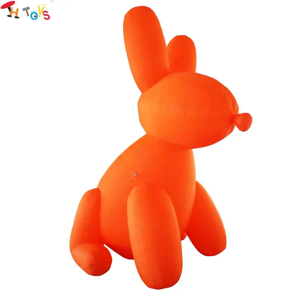 

Быстрая доставка, гигантская надувная модель кролика для украшения, надувной надувной воздушный шар в виде кролика с воздуходувкой