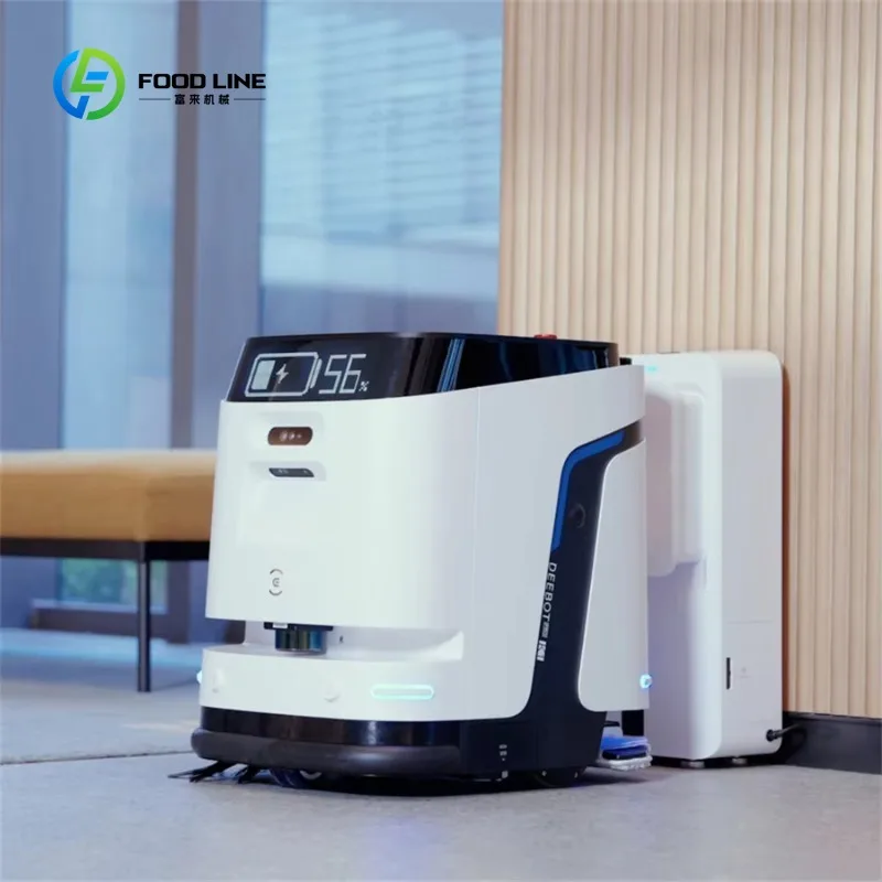 Professional Commercial Cleaning Robot Vacuum Cleaner with Mopping Capability for Hotels and Accommodations