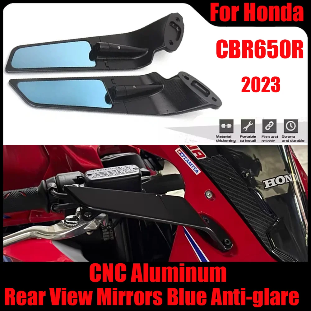 

2023 CBR650R Mirro For Honda CBR650R CBR 650 R 2023 Accessories CNC Motorcycle Rear View Side Mirror