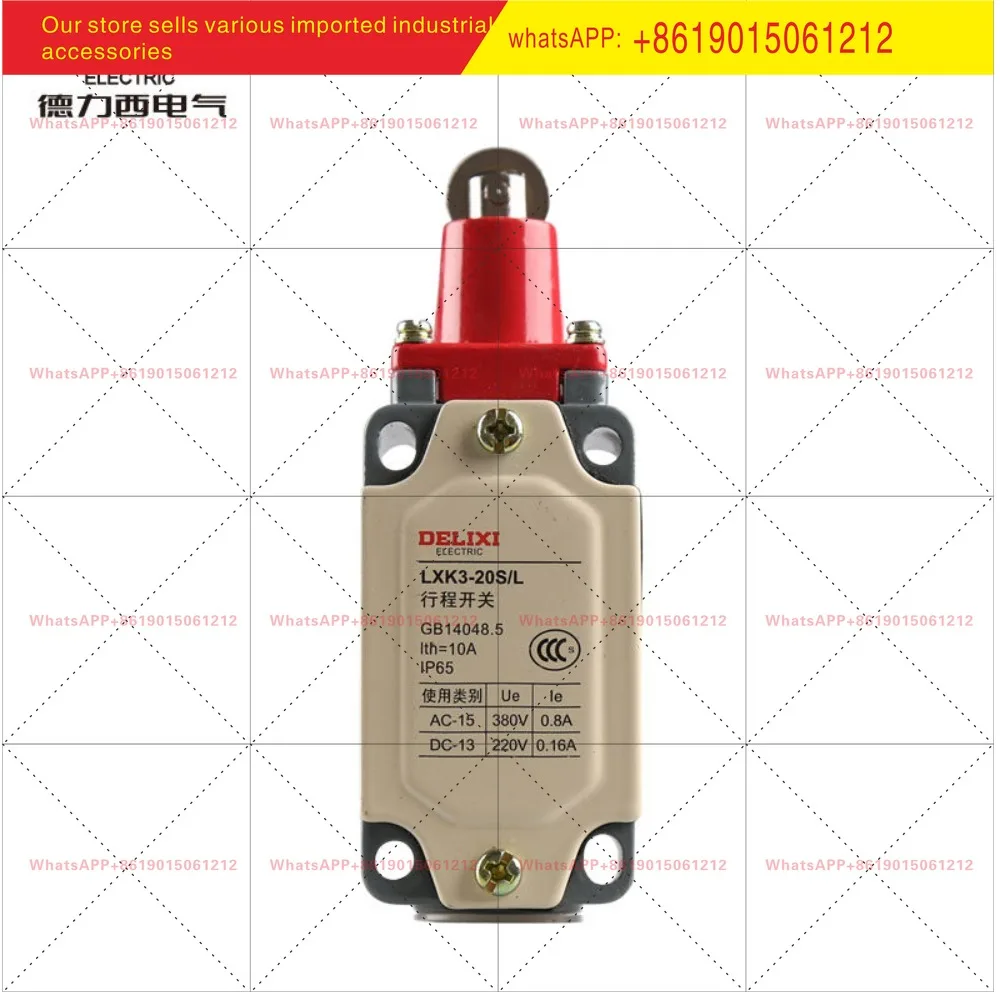 Electric stroke switch limit roller plunger type mini micro switch self-reset LXK3-20S/L original