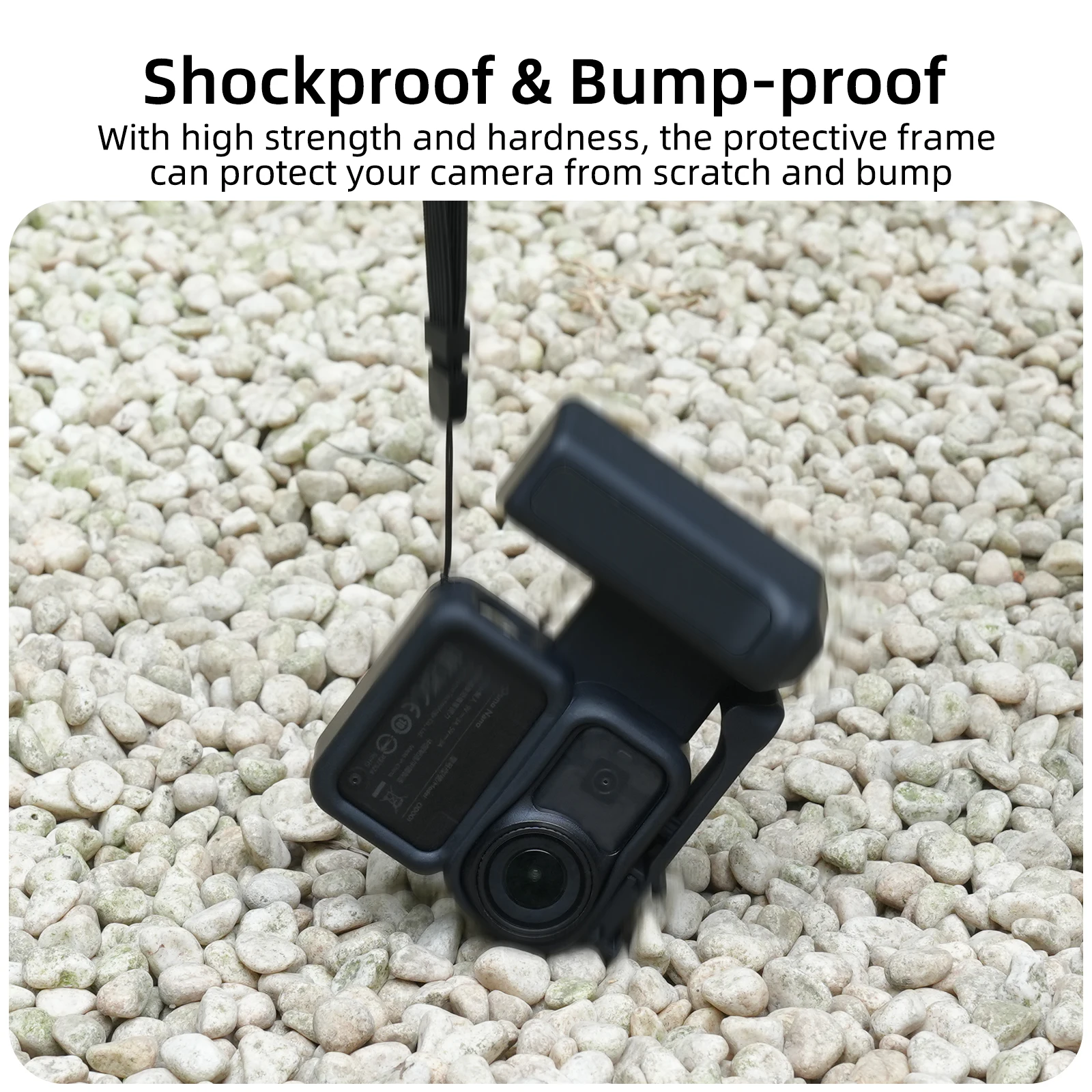 

Quick Release Grip Frame Handle Accessory for DJI Osmo Nano All-in-One Street Photography Grip Portable Shooting Bracket Holder